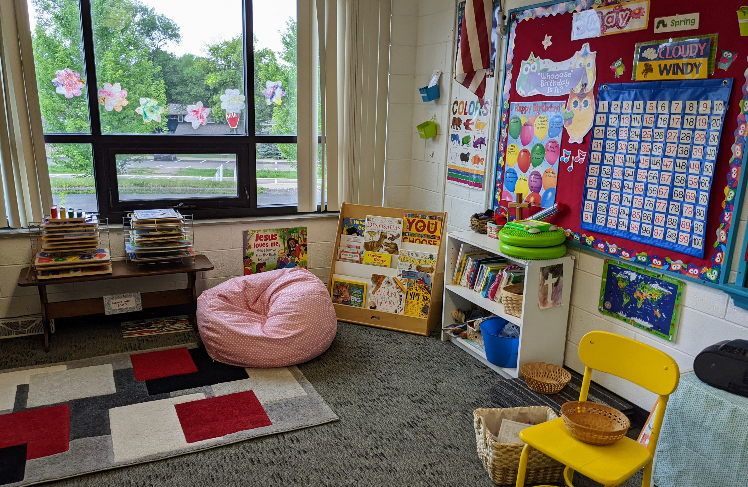 Preschool classroom.